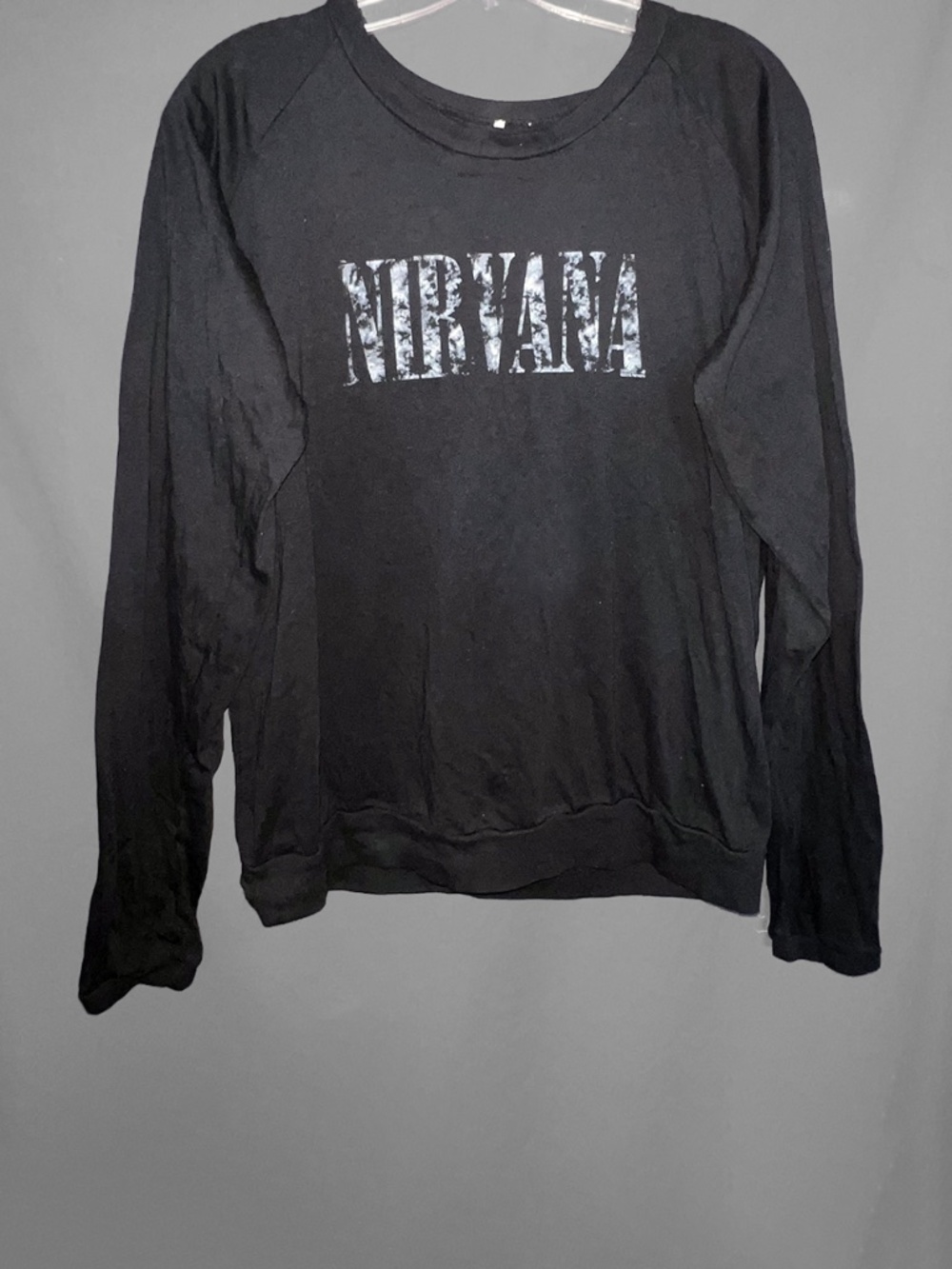 Nirvana Black Long Sleeve T-Shirt
